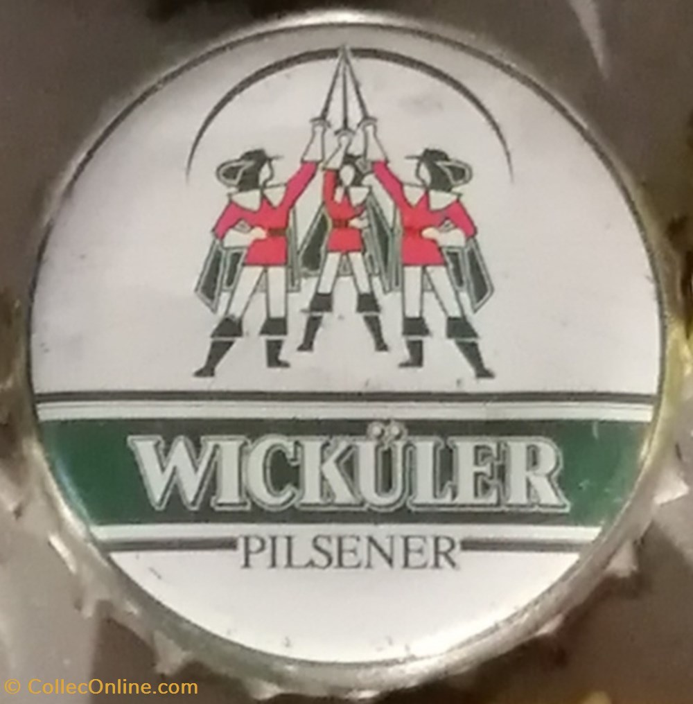 WICKÜLER capsules muselets biere allemagne wickuler