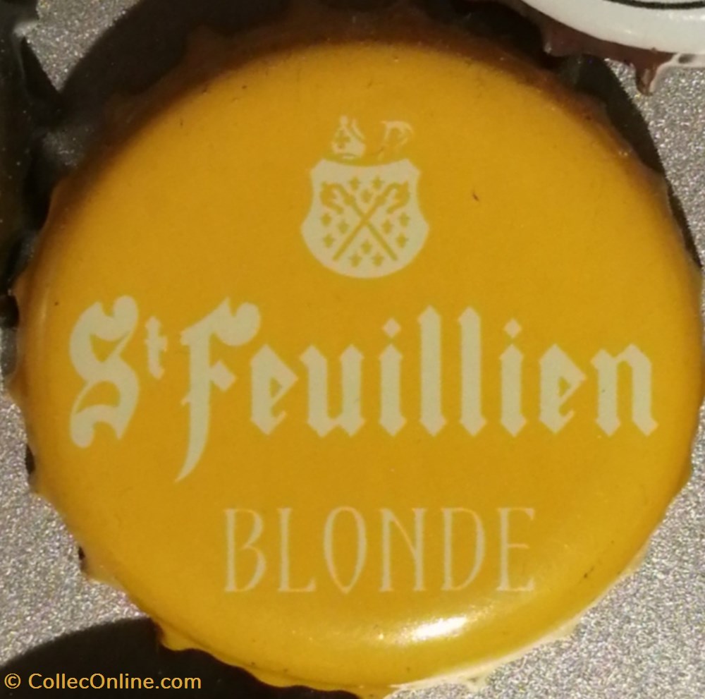 ST FEUILLIEN capsules muselets biere belgique st feuillien
