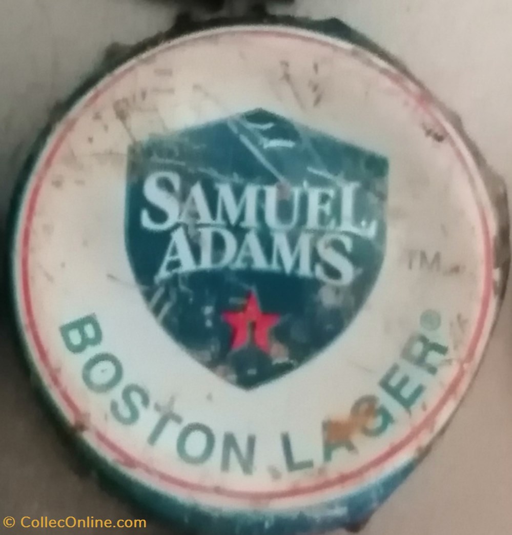 SAMUEL ADAMS capsules muselets biere usa samuel adams