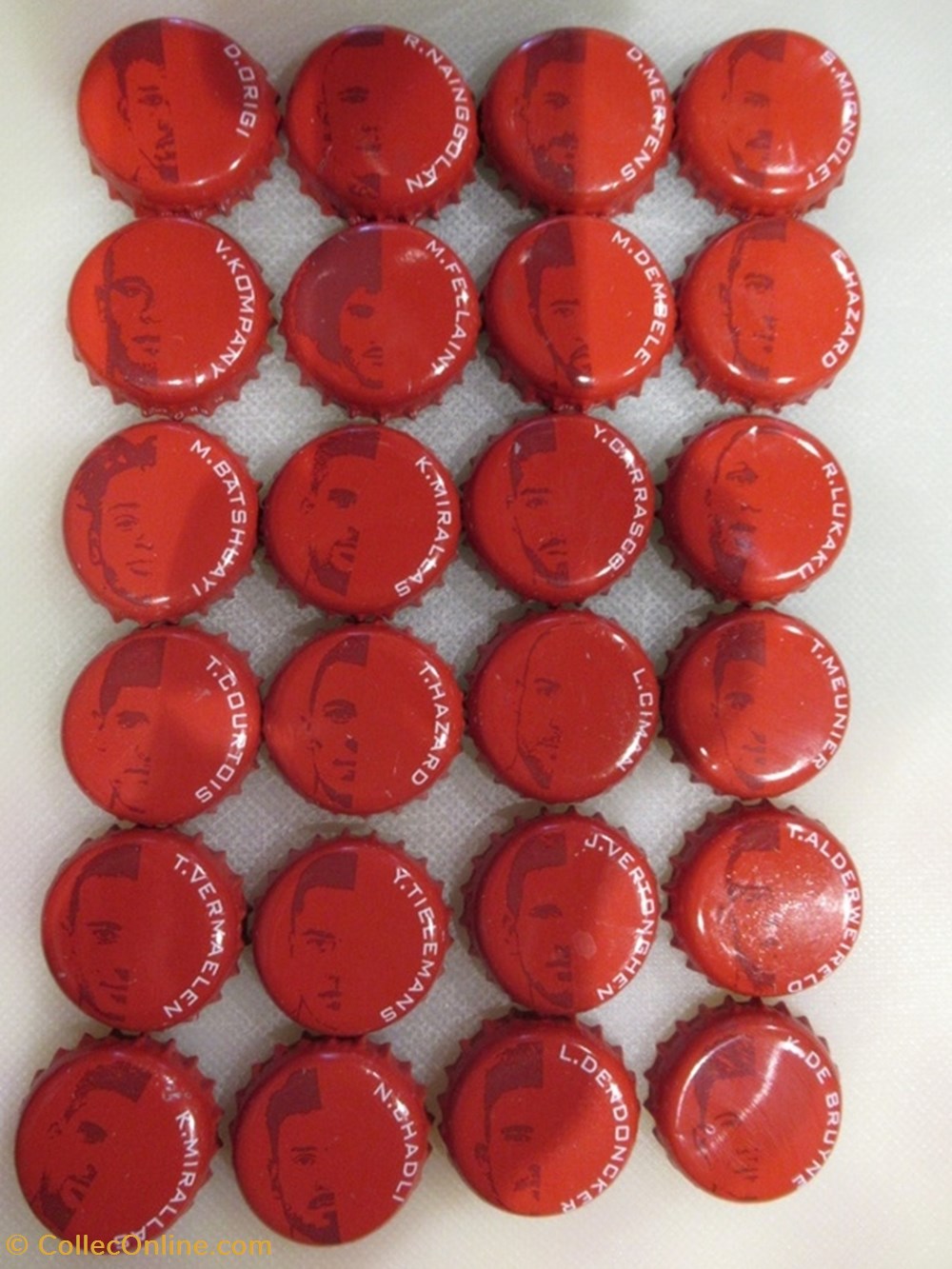 capsules muselets biere diables rouges l dendoncker belgique