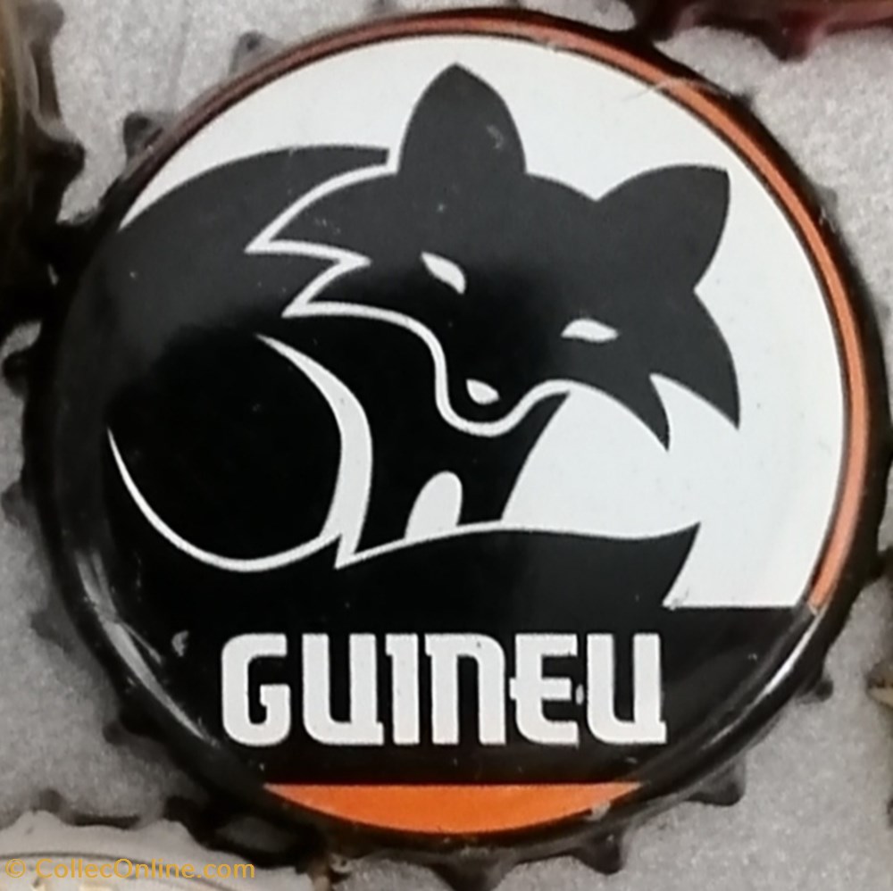 GUINEU capsules muselets biere espagne guineu