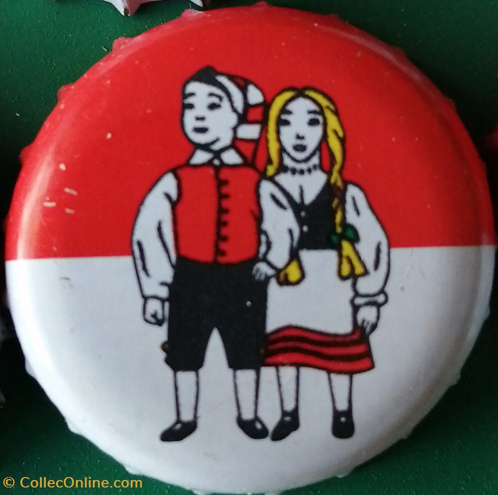 capsules muselets biere gilden kolsch rouge blanche serie karneval 2015 garcon fille allemagne