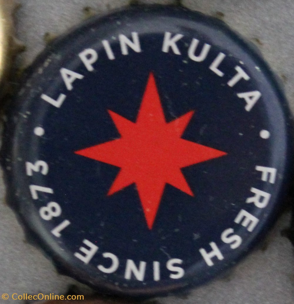 LAPIN KULTA capsules muselets biere finlande lapin kulta