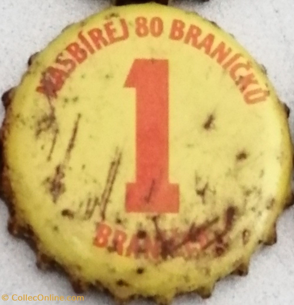 BRANIK capsules muselets biere republique tcheque branik