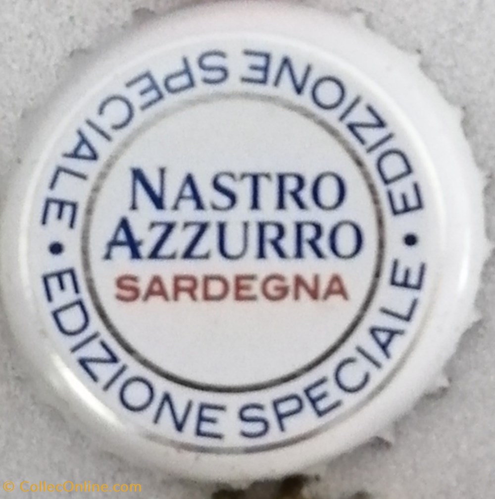NASTRO AZZURRO capsules muselets biere italie nastro azzurro