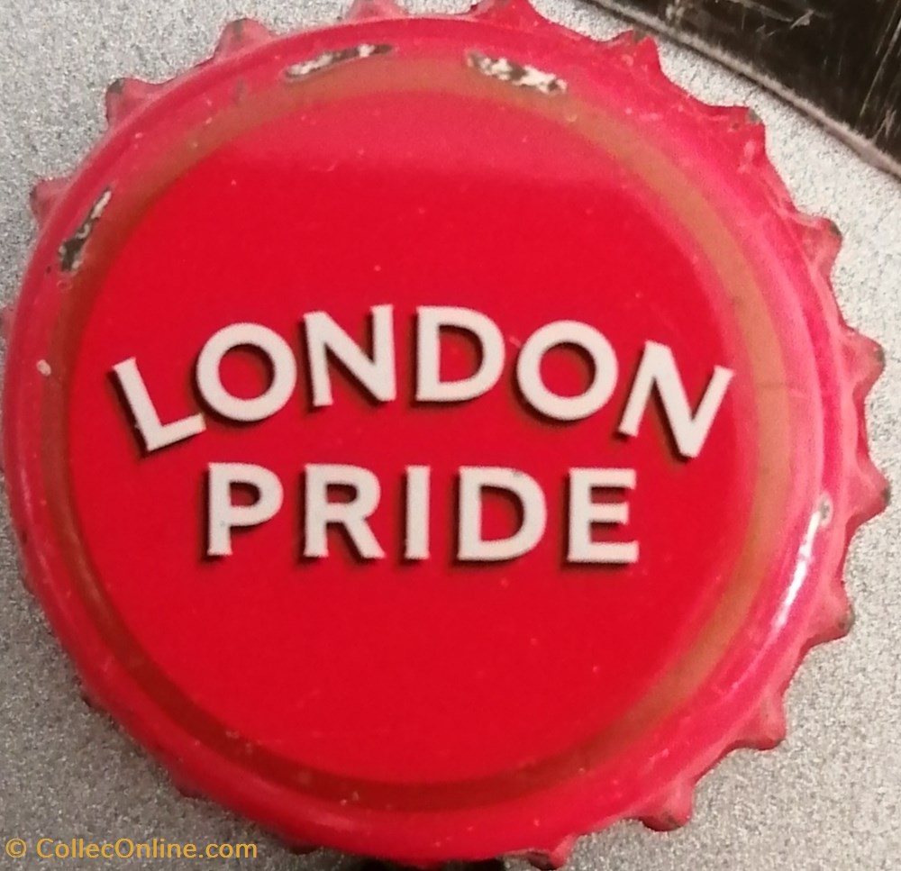 LONDON PRIDE capsules muselets biere royaume uni london pride