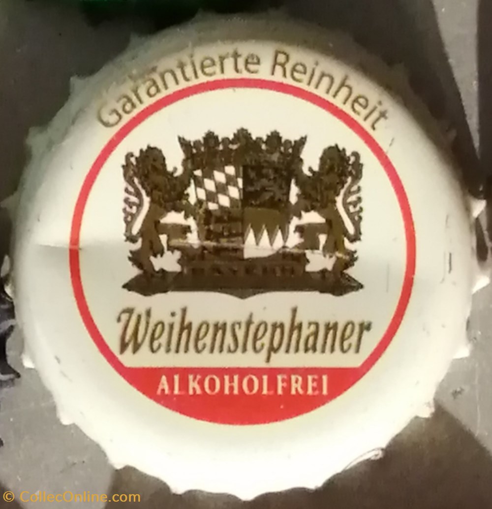 WEIHENSTEPHANER capsules muselets biere allemagne weihenstephaner