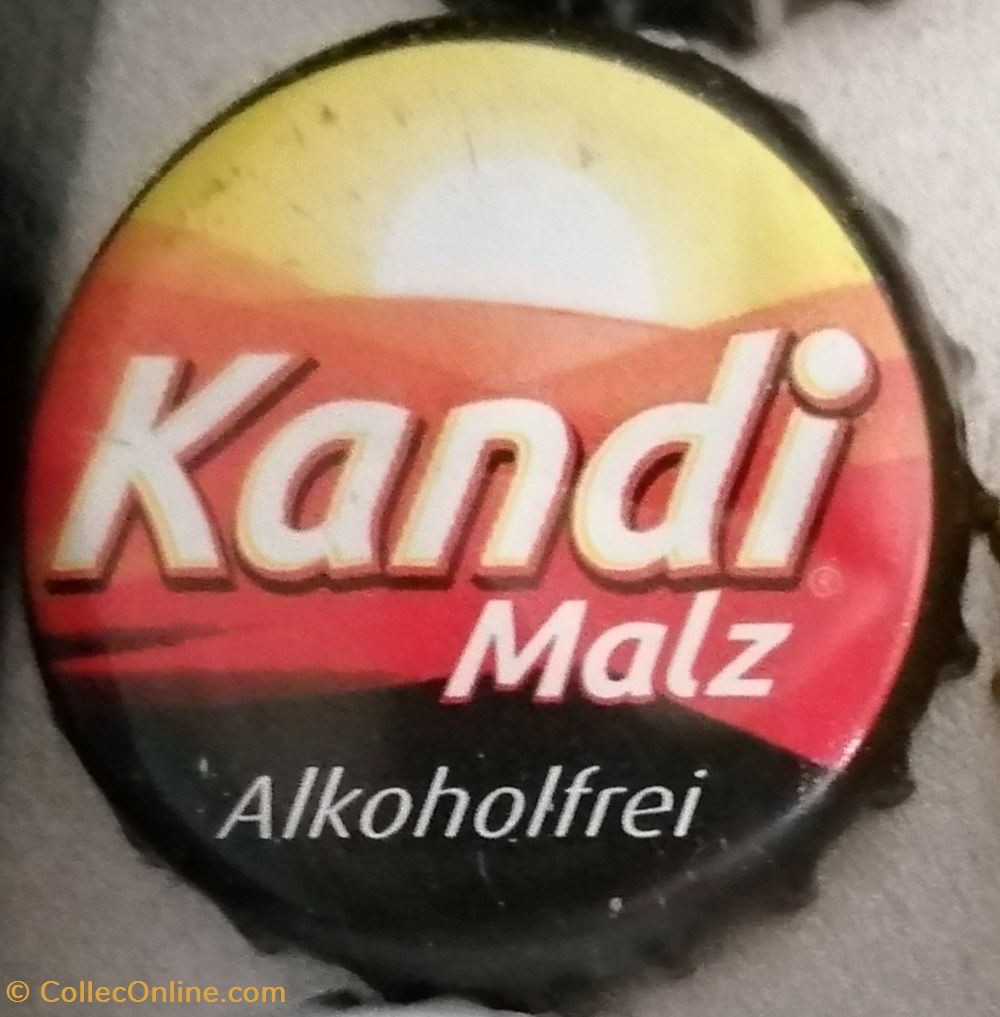 KANDI capsules muselets biere allemagne kandi