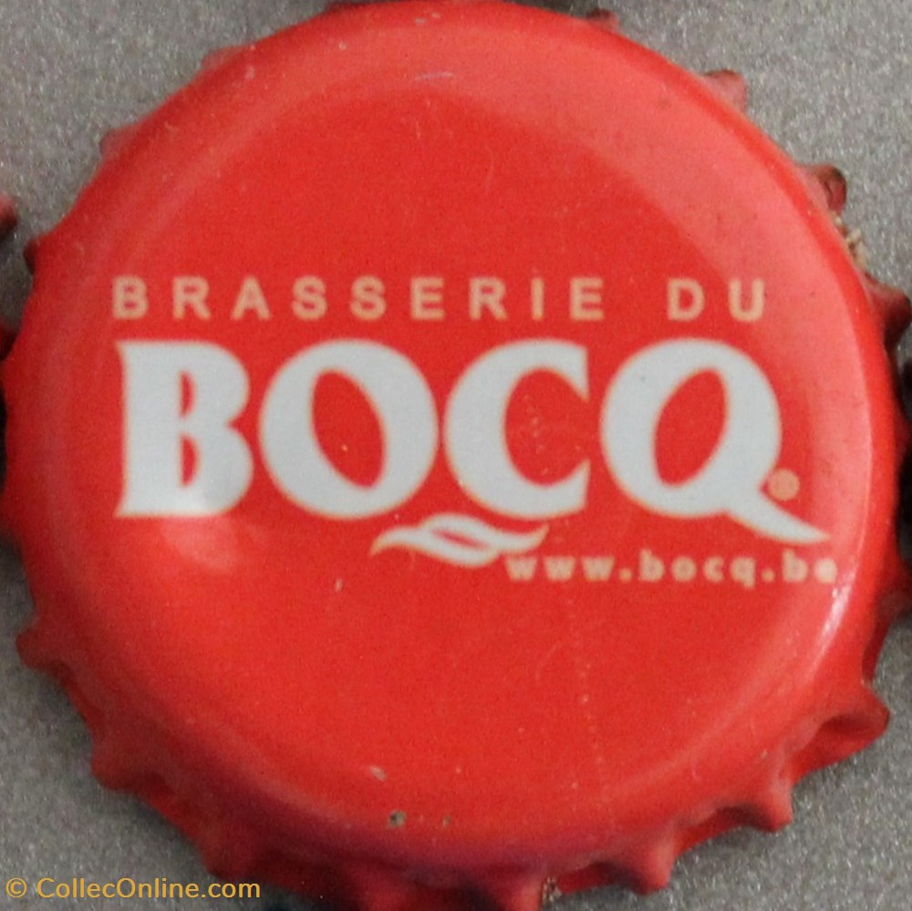 BOCQ capsules muselets biere belgique bocq
