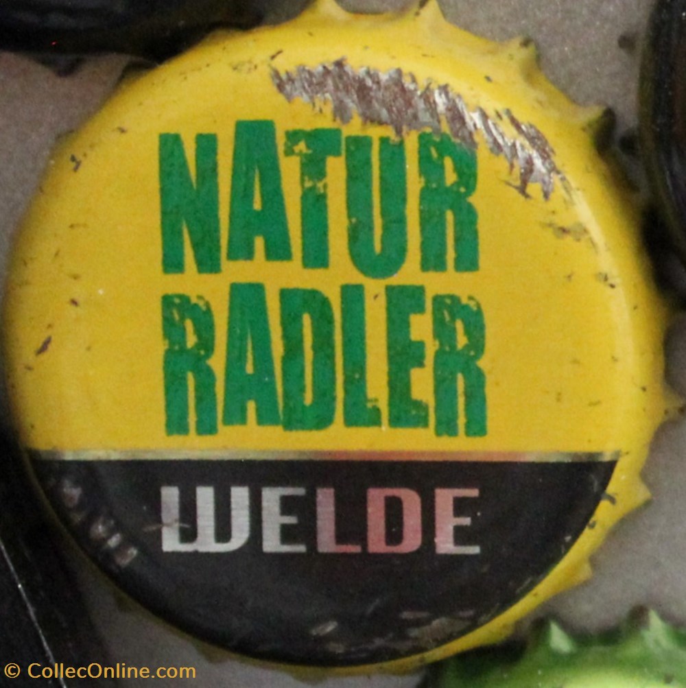WELDE capsules muselets biere allemagne welde