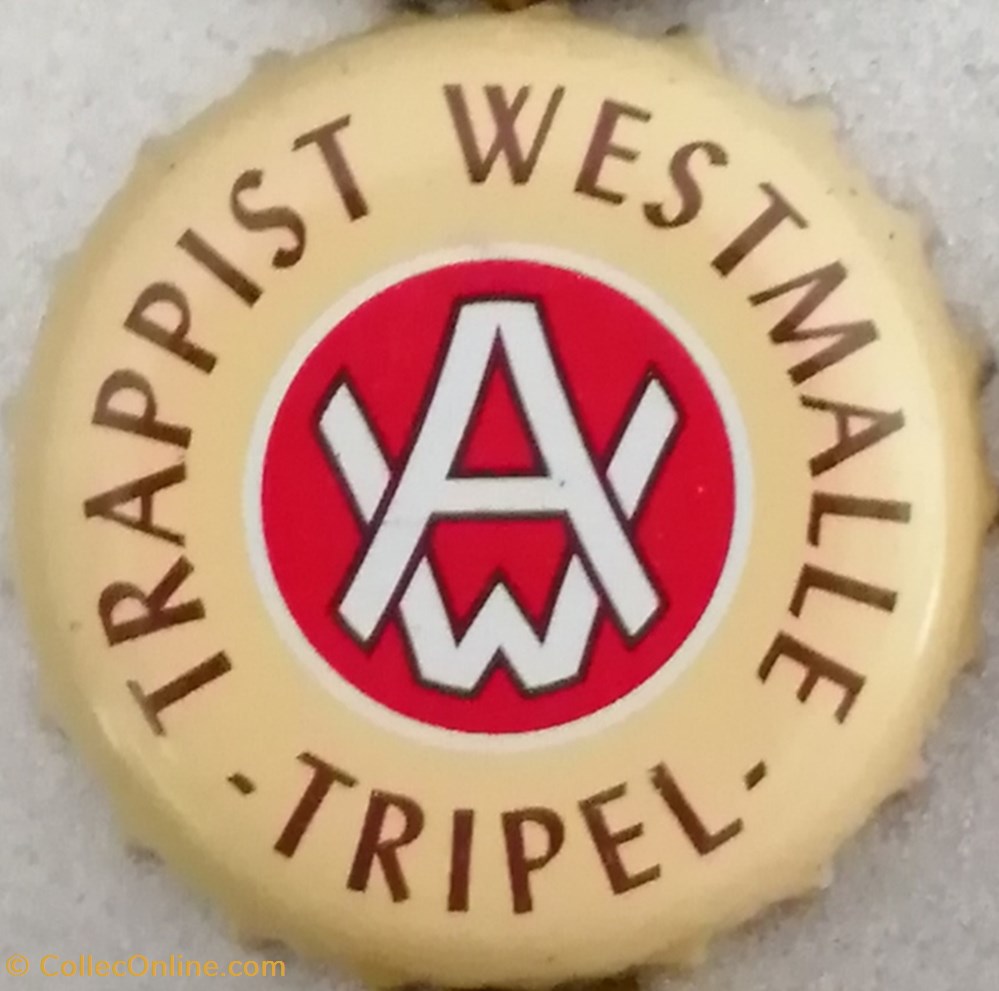 WESTMALLE TRIPEL capsules muselets biere belgique westmalle tripel