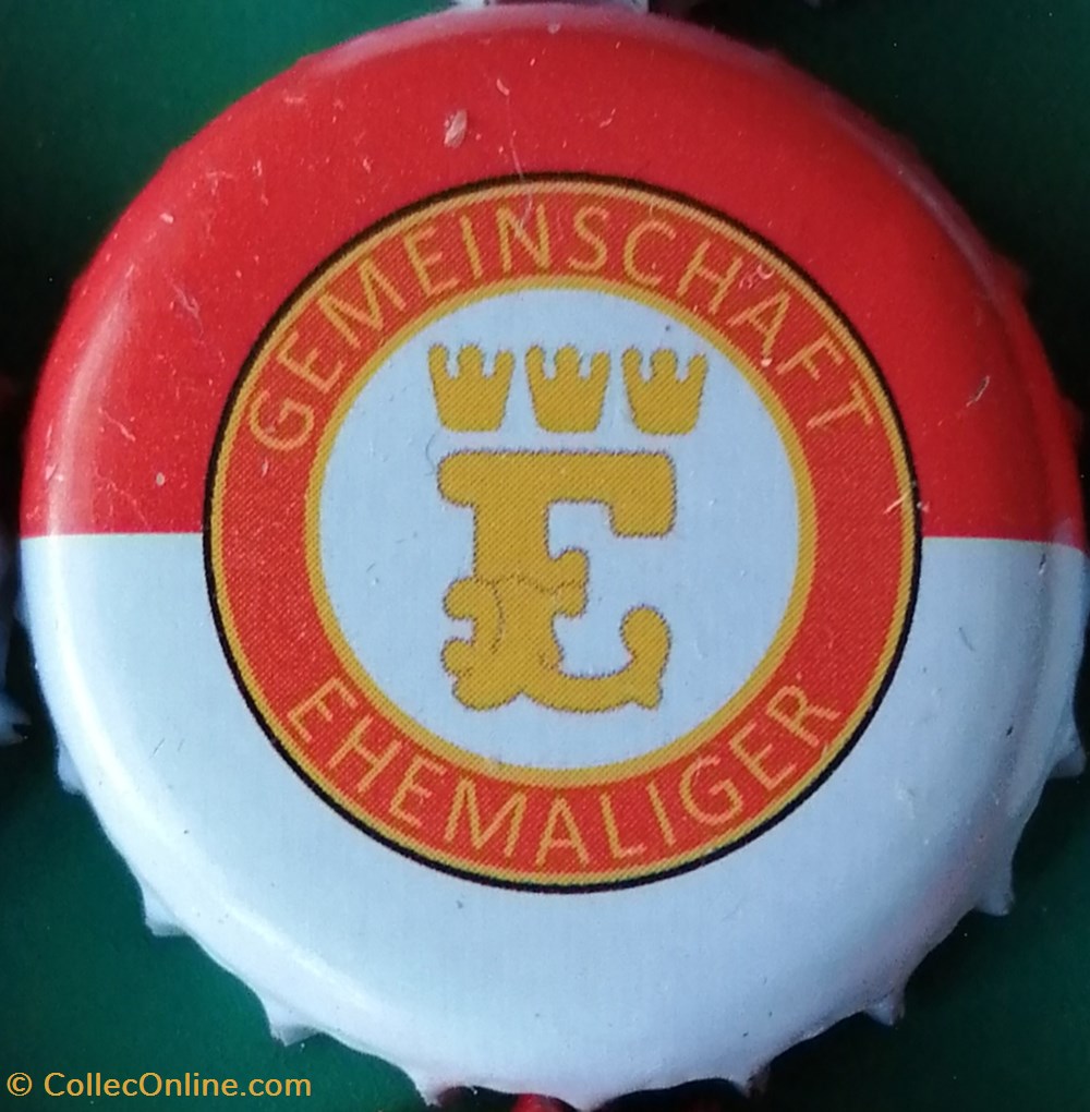 GILDEN KOLSCH rouge Blanche série karneval 2015 Gemeinschaft Ehemaliger Allemagne capsules muselets biere gilden kolsch rouge blanche serie karneval 2015 gemeinschaft ehemaliger allemagne