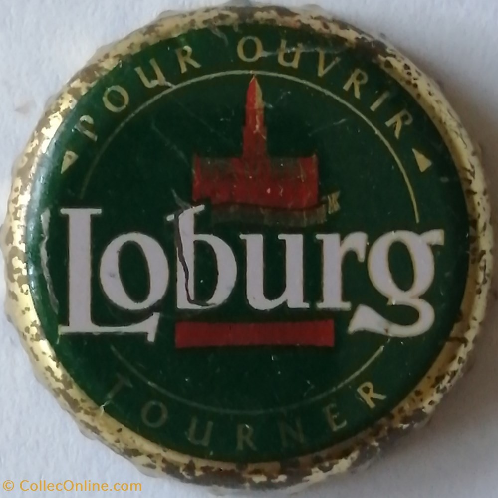 capsules muselets biere belgique artois loburg