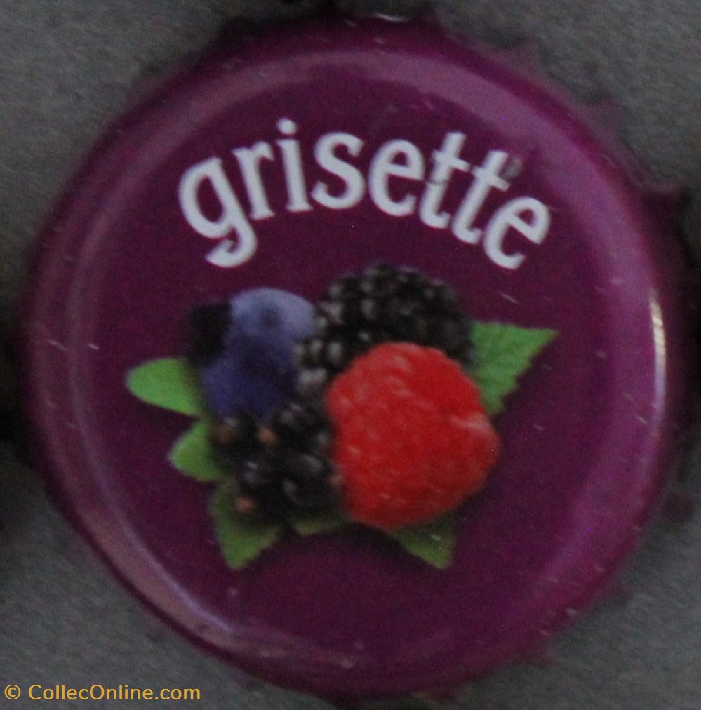 GRISETTE capsules muselets biere belgique grisette