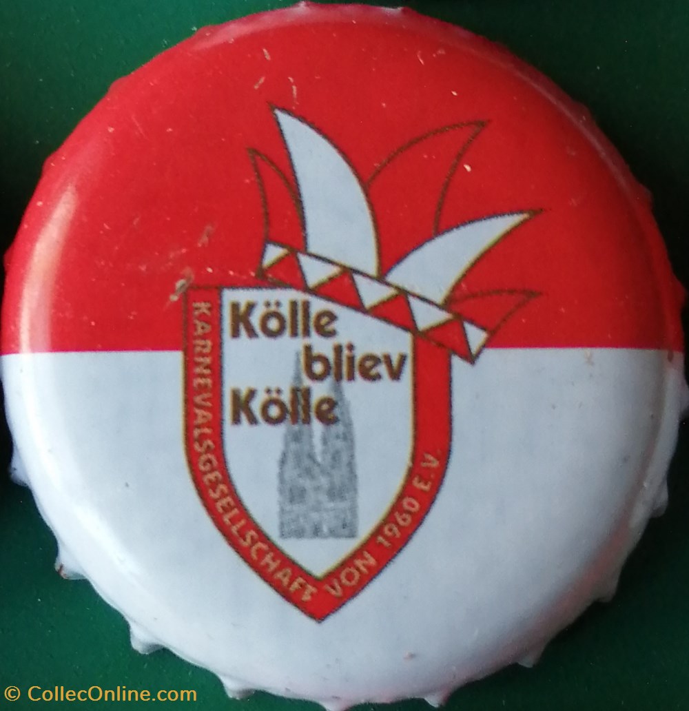 GILDEN KOLSCH rouge Blanche série karneval 2015 kolle biev bouclier Allemagne capsules muselets biere gilden kolsch rouge blanche serie karneval 2015 kolle biev bouclier allemagne
