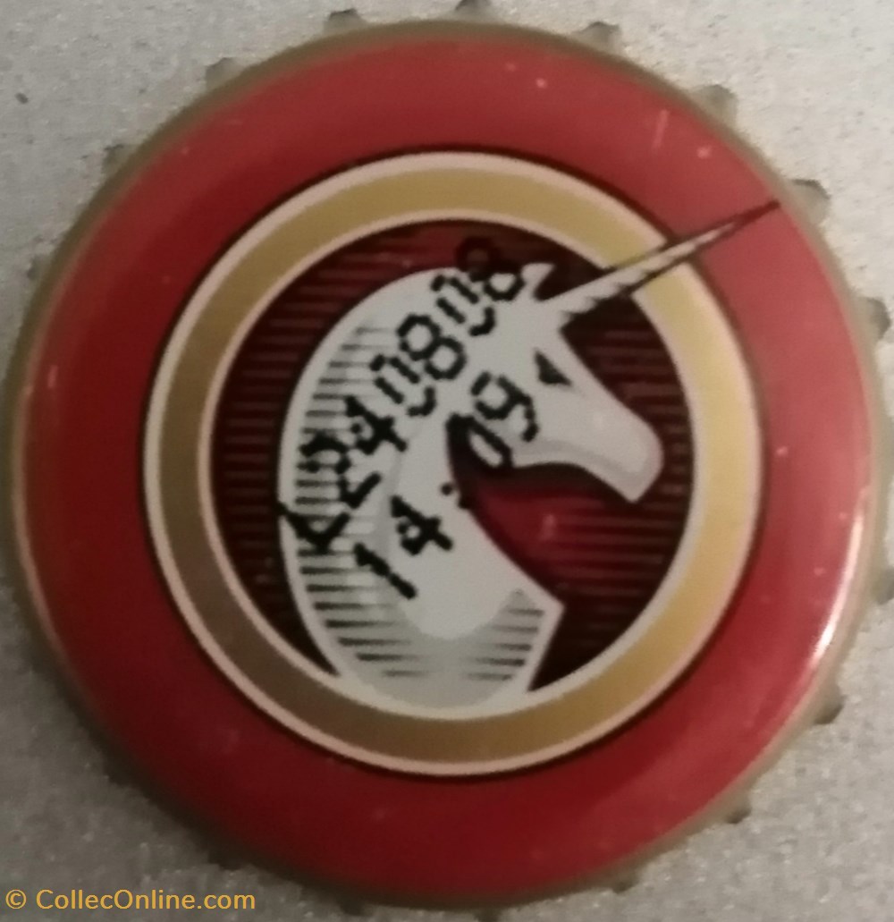 LICORNE capsules muselets biere france licorne