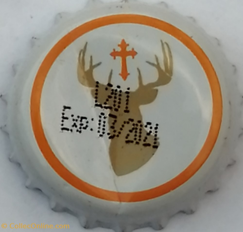 SINT HUBERTUS capsules muselets biere belgique sint hubertus