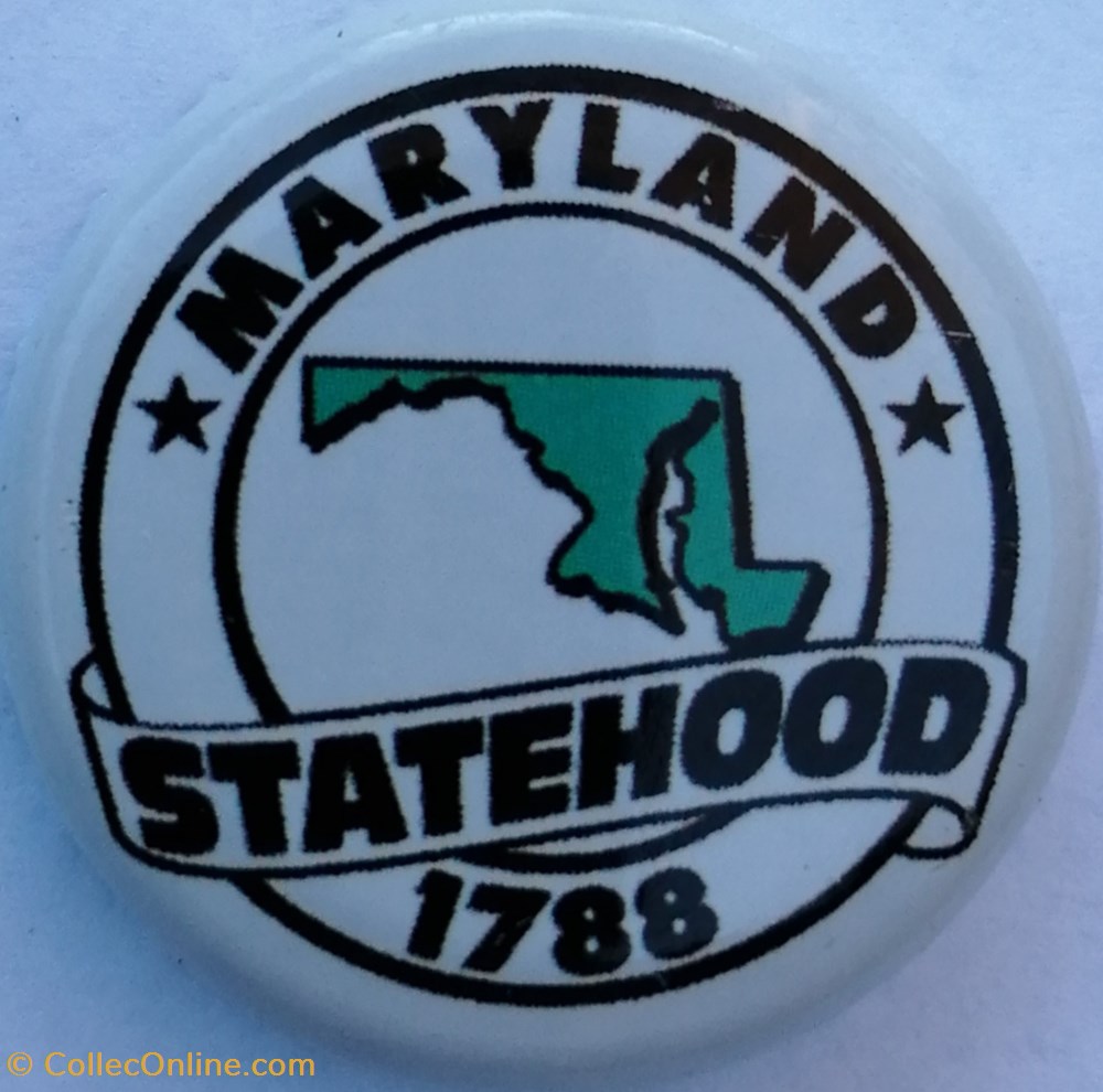 capsules muselets biere statehood blanche serie etats us maryland usa