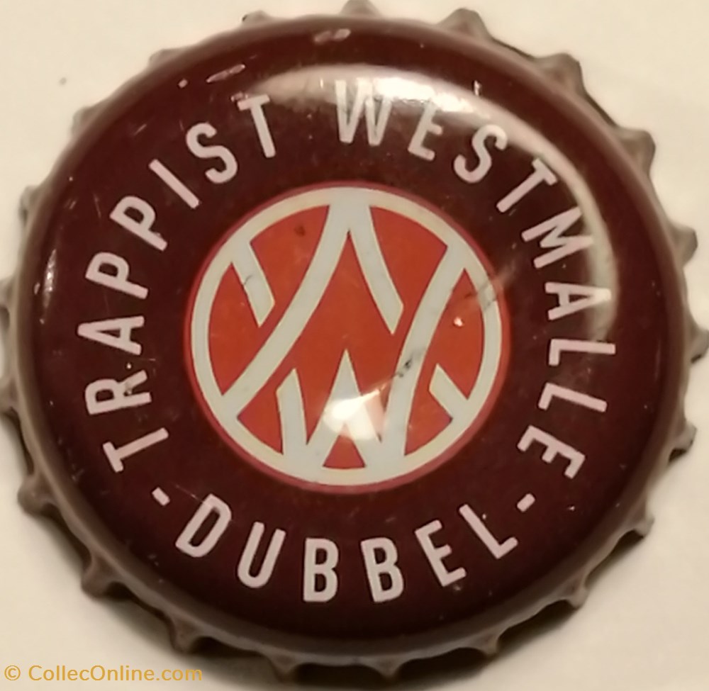 WESTMALLE DUBBEL capsules muselets biere belgique westmalle dubbel