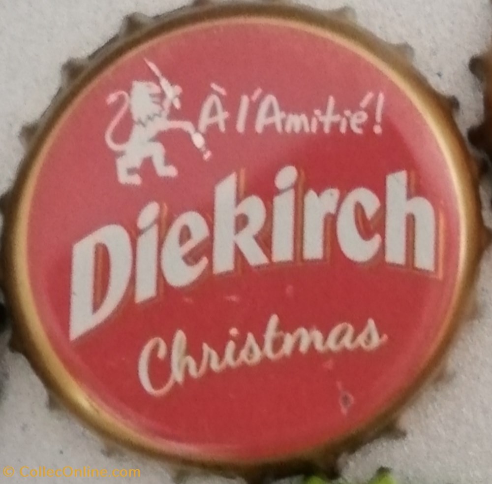 DIEKIRCH capsules muselets biere luxembourg diekirch