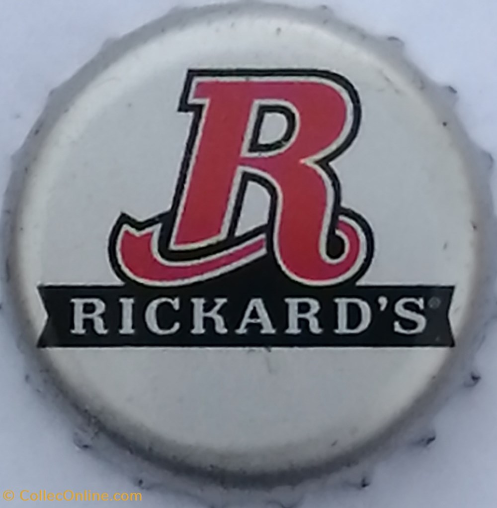 RICKARD'S capsules muselets biere canada rickard s