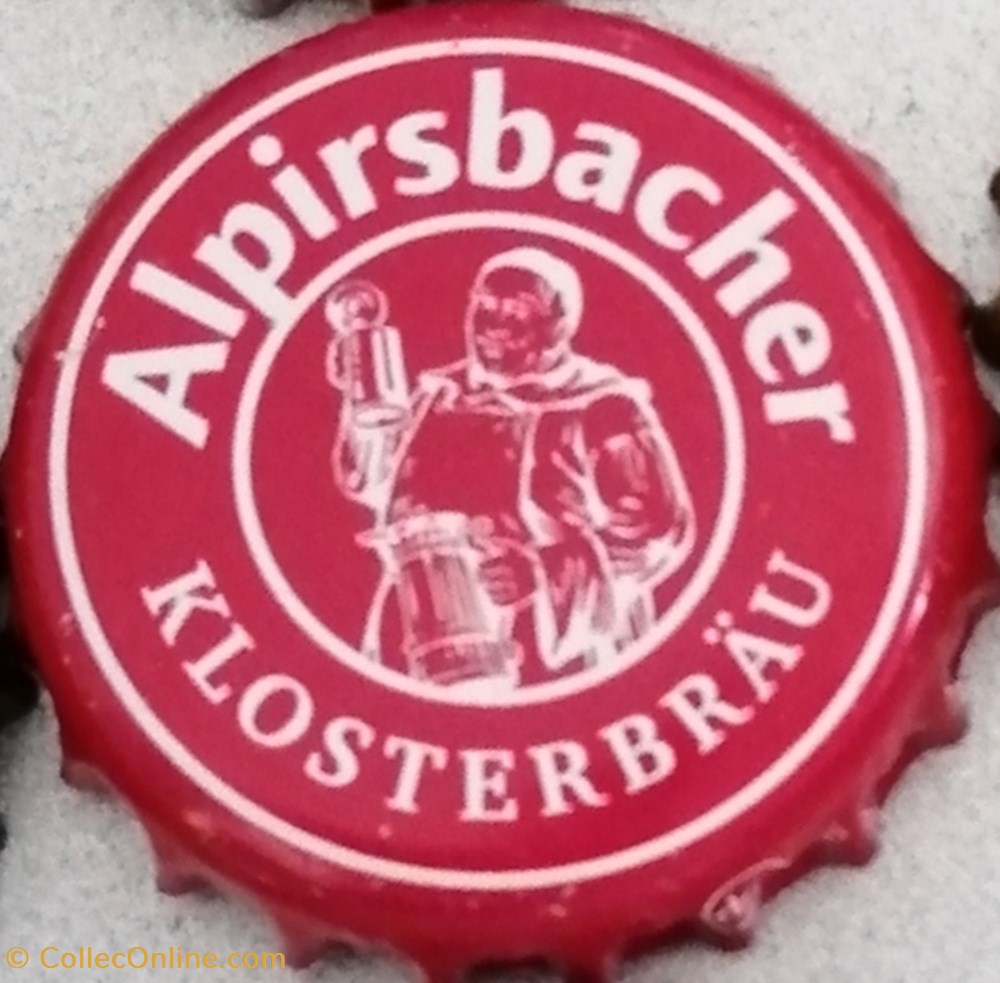 capsules muselets biere allemagne alpirsbacher klosterbrau