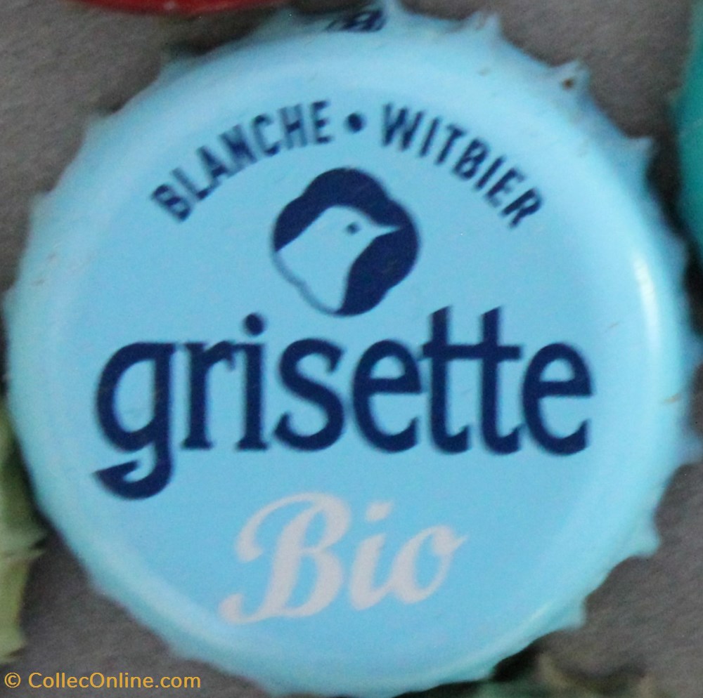 GRISETTE capsules muselets biere belgique grisette