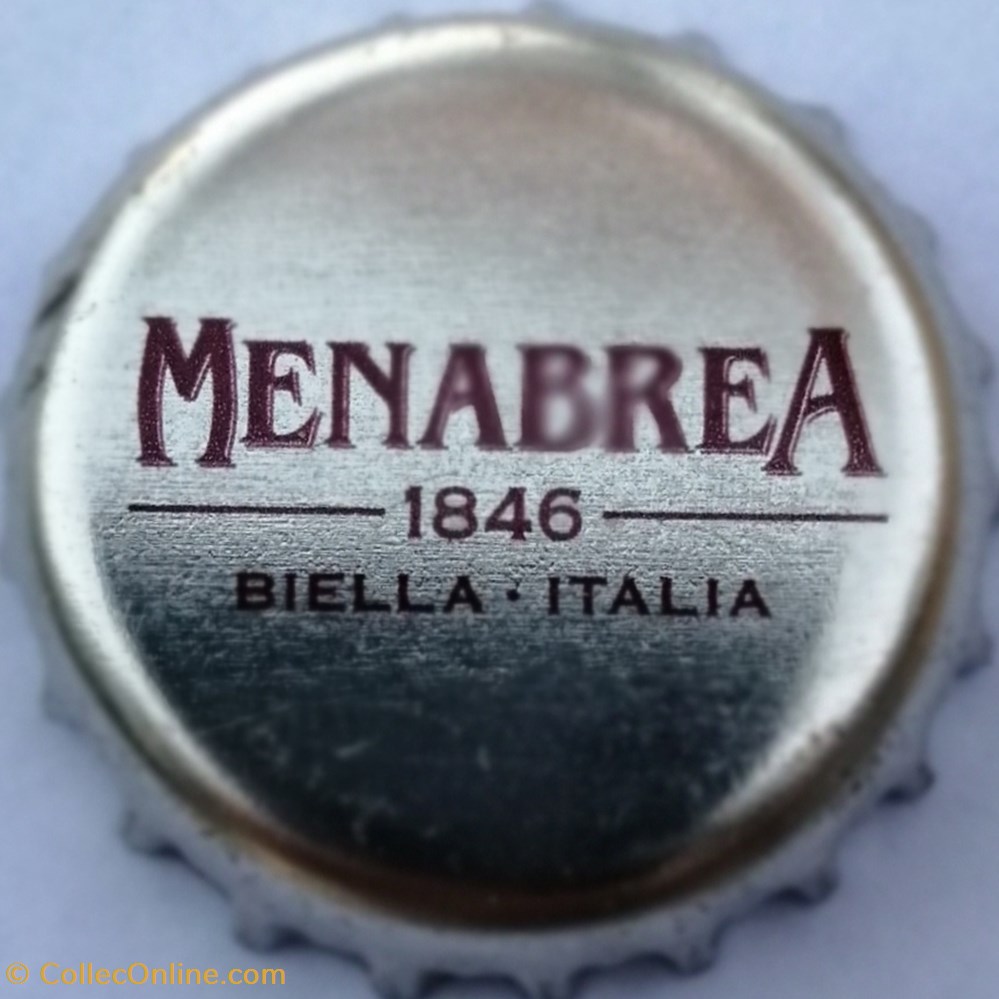 capsules muselets biere italie menabrea