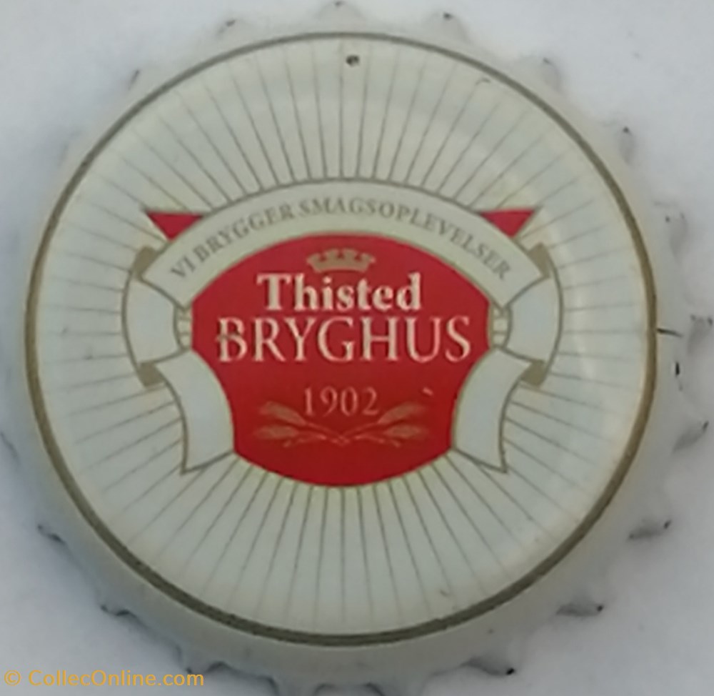 THISTED BRYGHUS capsules muselets biere danemark thisted bryghus