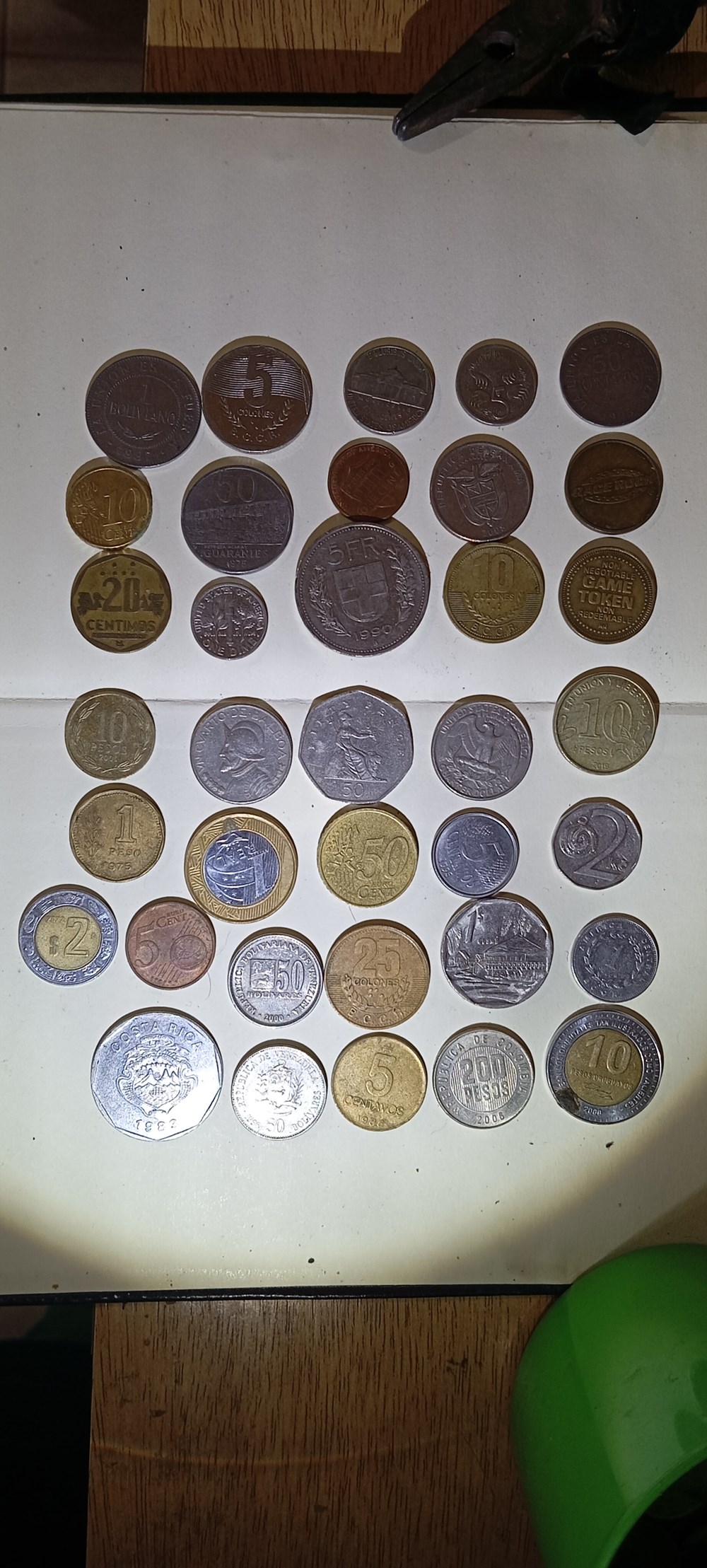 lote de monedas