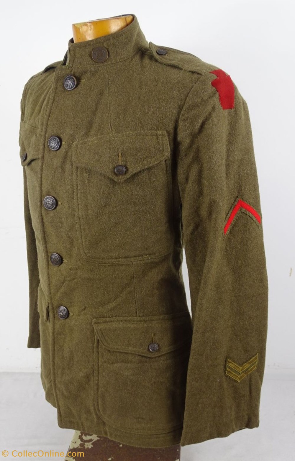 WW1 28th Div Uniform Tunic and Pants militaria uniforms ww1 28th div uniform tunic and pants