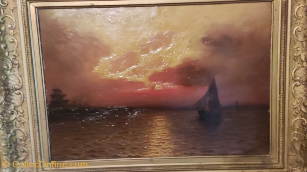 antiquites peintures dessins louis lartigau huile