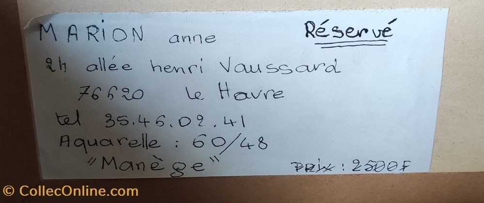 art antiquites peintures dessins manege anne marion