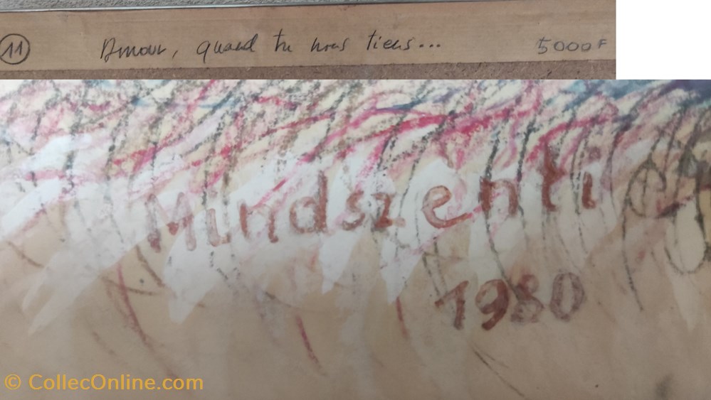 art antiquites peintures dessins laslo mindszenti