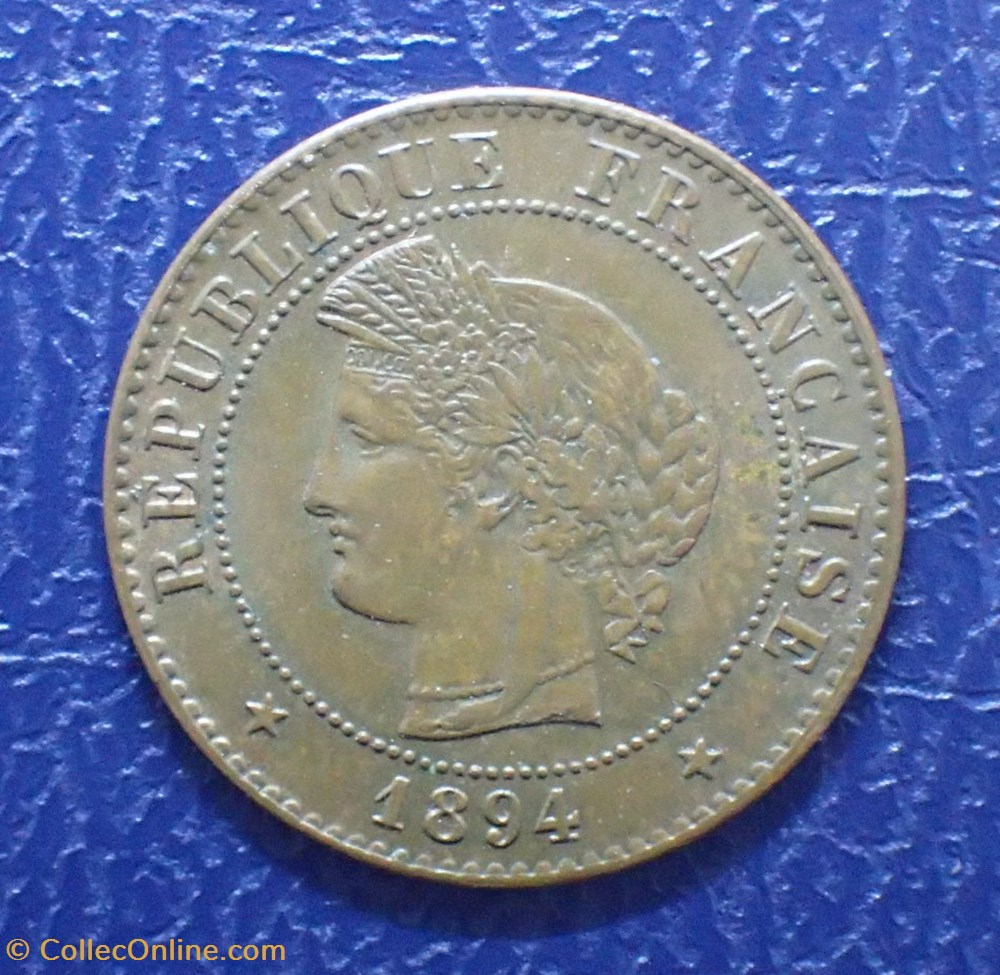 1 CENTIME 1894 A Cérès monnaies france modernes 1 centime 1894 a ceres