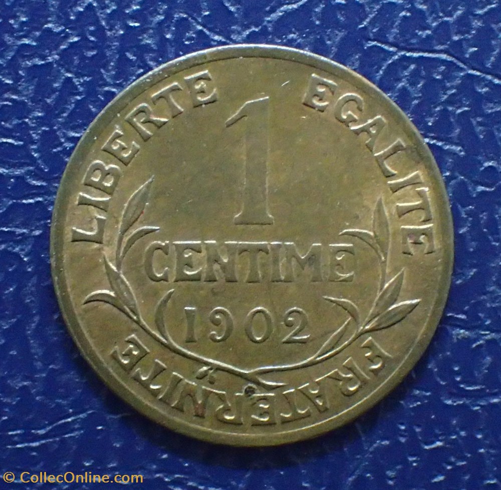 1 Centime 1902 Daniel-Dupuis monnaies france modernes 1 centime 1902 daniel dupuis