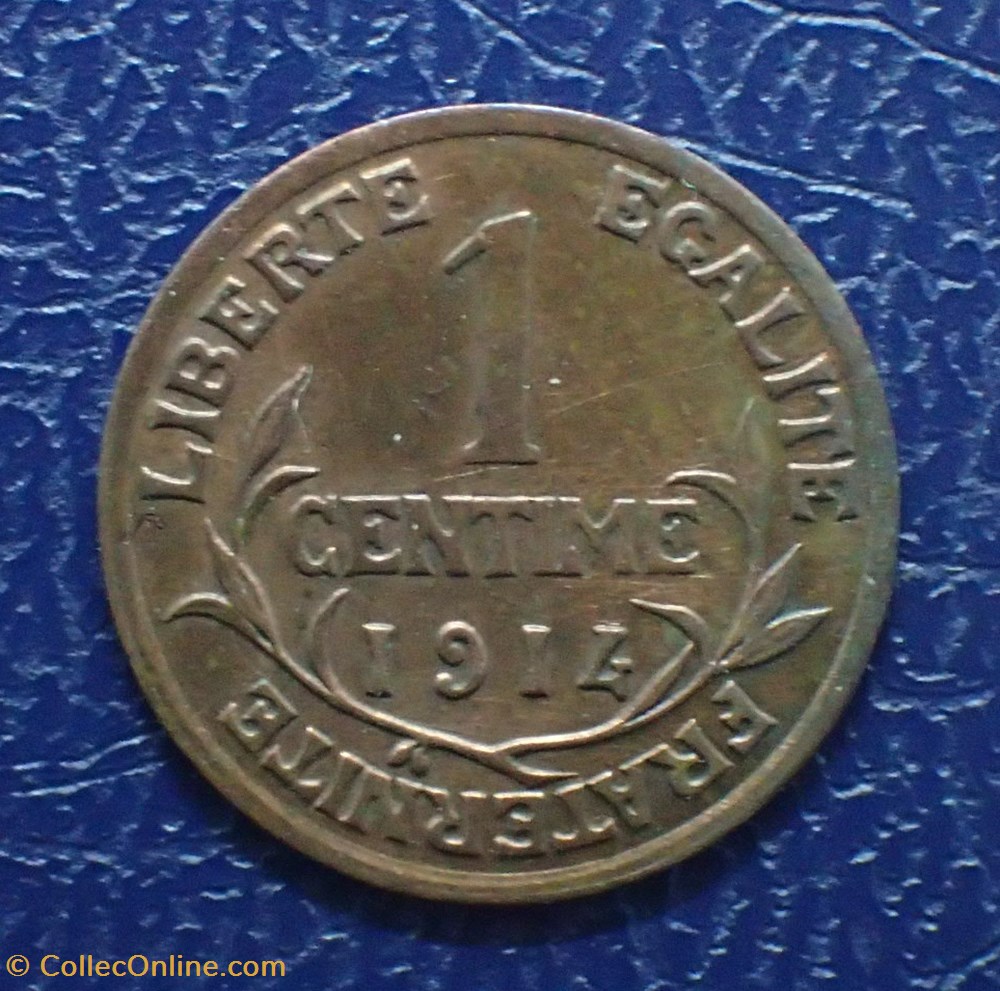 1 Centimes 1914 Daniel-Dupuis monnaies france modernes 1 centimes 1914 daniel dupuis