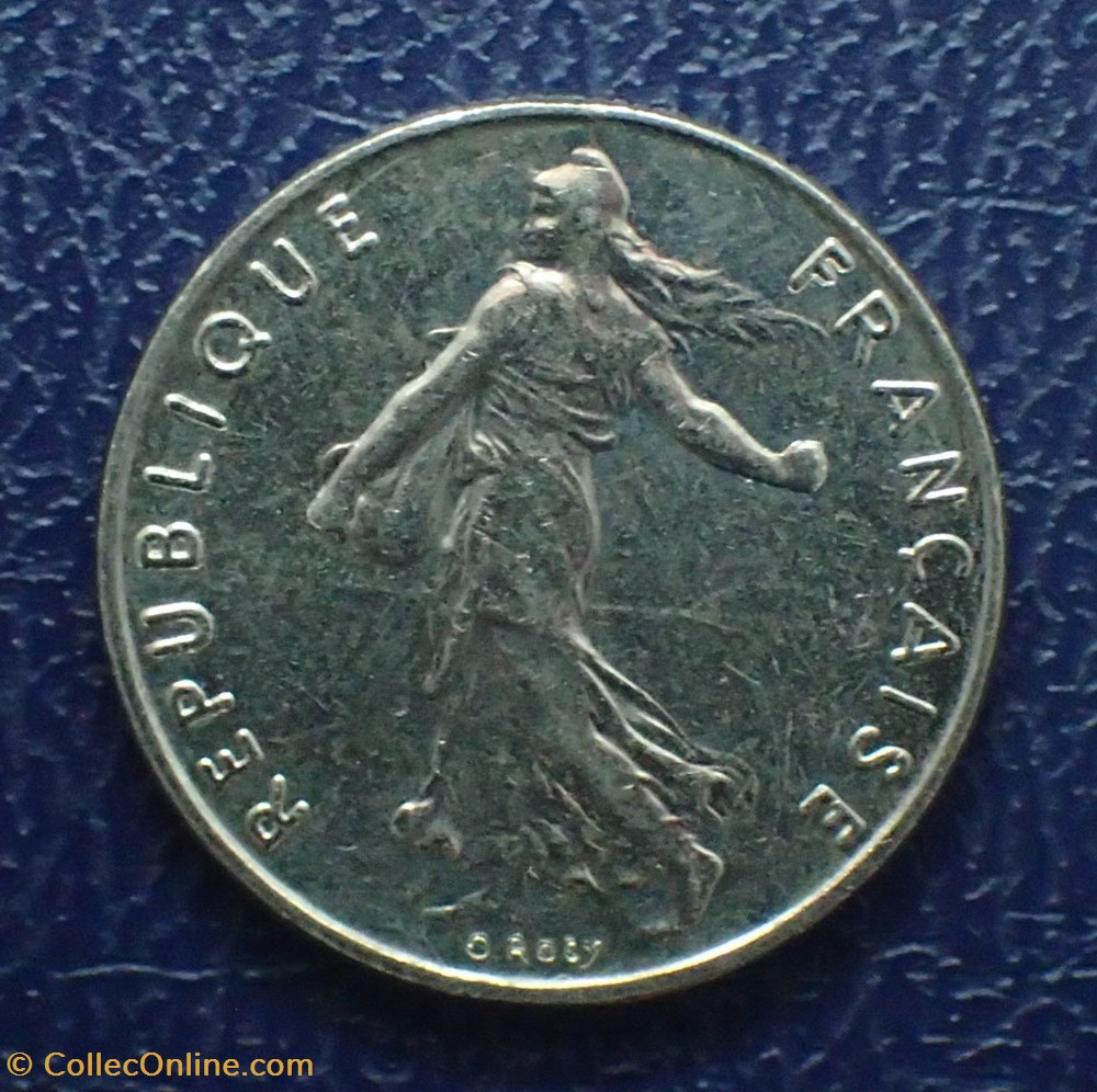 1/2 FRANCS 1987 Semeuse en nickel monnaies france modernes 1 2 francs 1987 semeuse en nickel