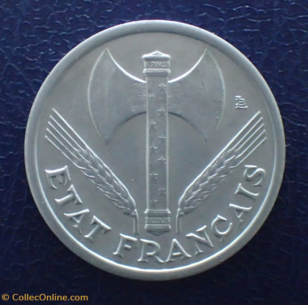 1 FRANC 1943 Bazor monnaie france moderne 1 franc 1943 bazor