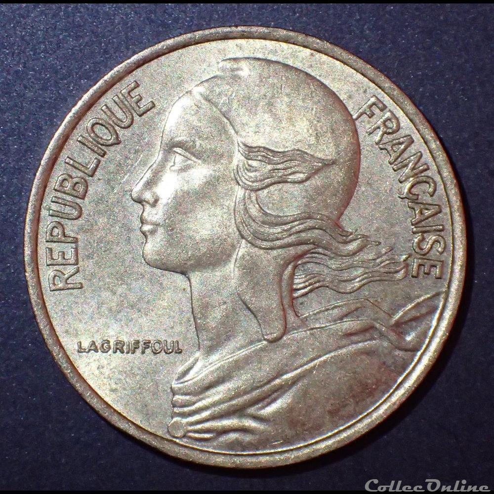 5 CENTIMES Marianne 1975 dauphin 4 plis monnaie france moderne 5 centimes marianne 1975 dauphin 4 plis