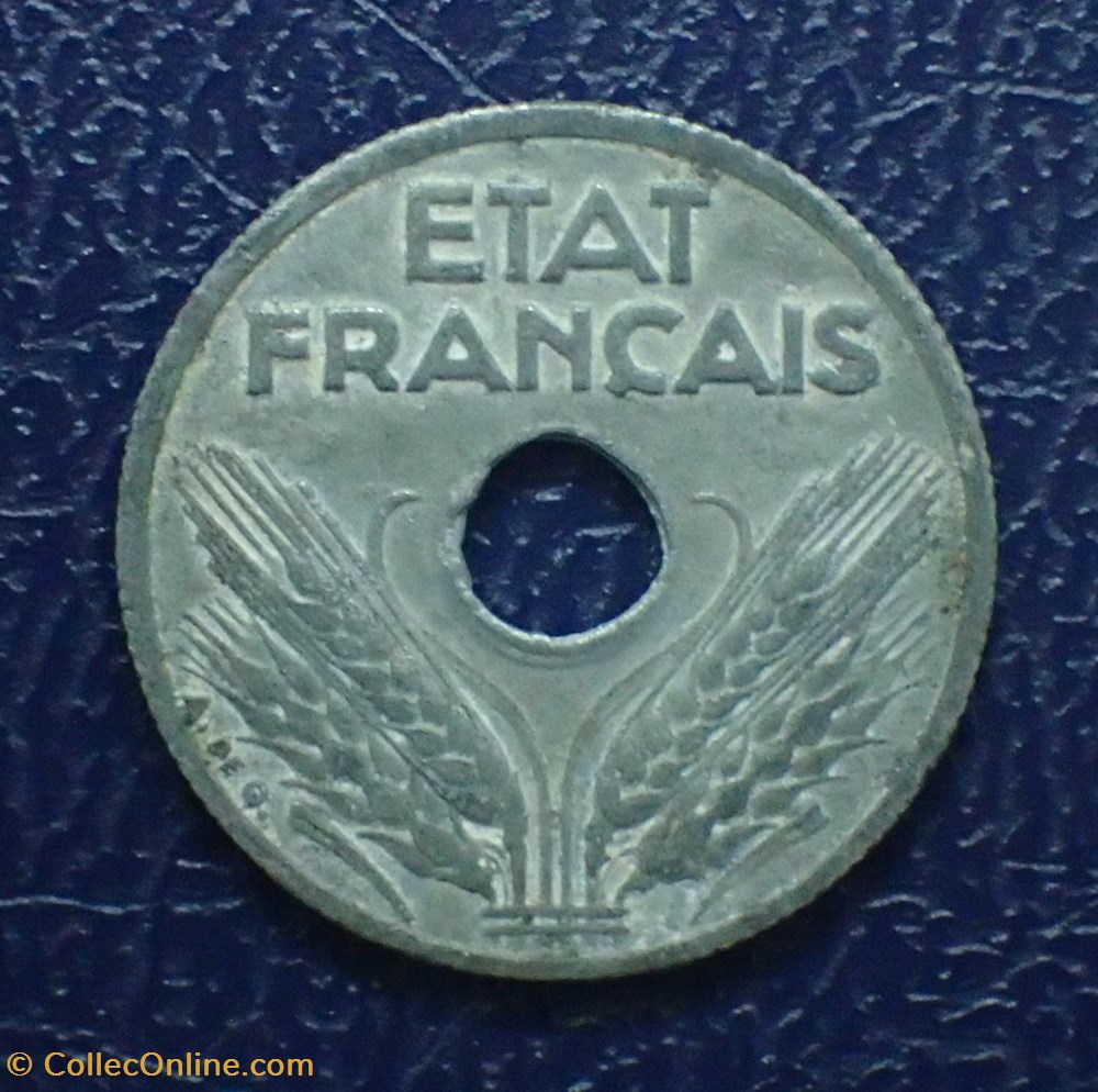 10 CENTIMES 1943 petit module monnaies france a modernes 10 centimes 1943 petit module