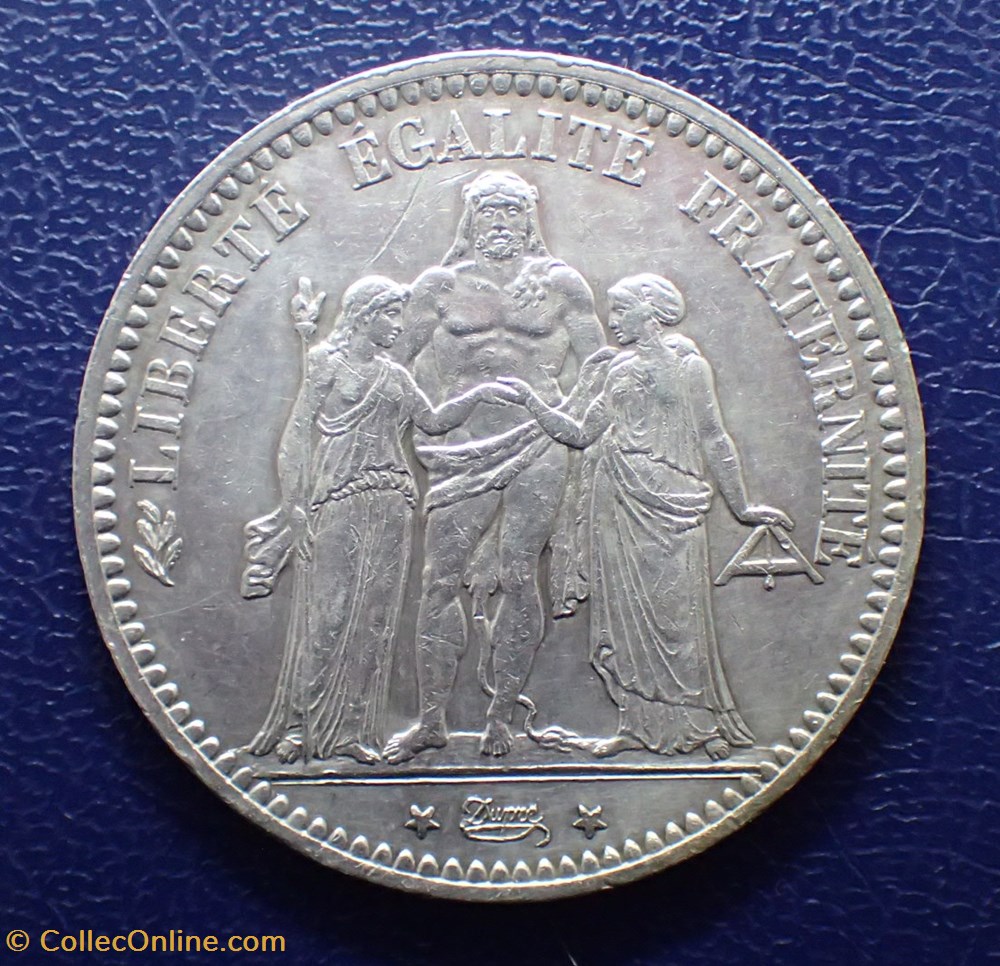 5 FRANCS HERCULE 1873 A monnaie france moderne 5 francs hercule 1873 a
