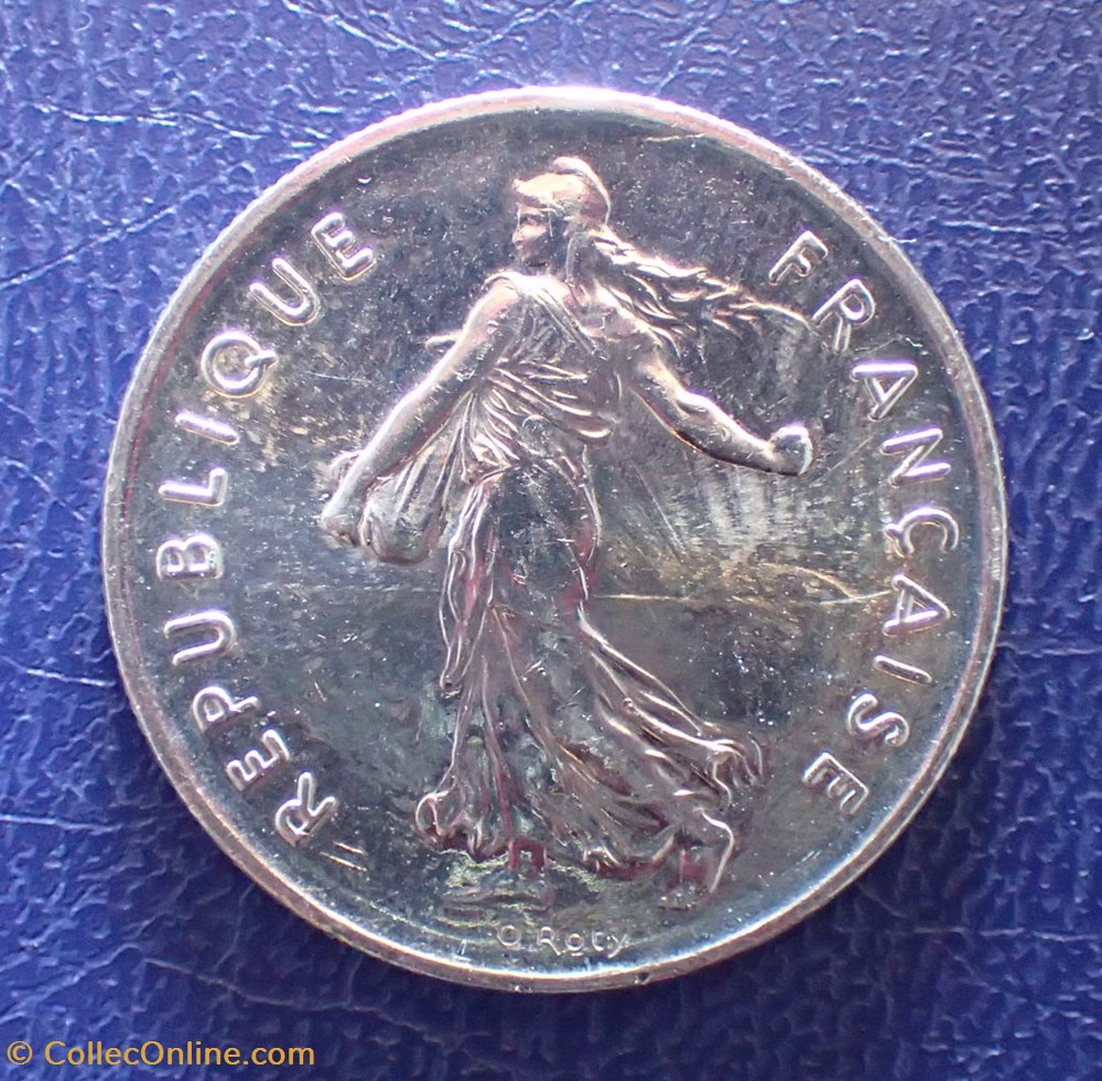 5 FRANCS 1993 Semeuse en cupro-nickel monnaie france moderne 5 francs 1993 semeuse en cupro nickel