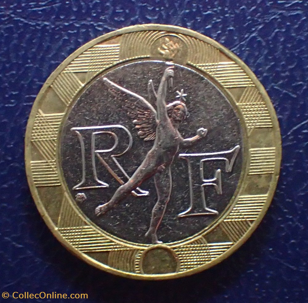 10 FRANCS 1991 Genie de la Bastille Coins World France Cinquième République