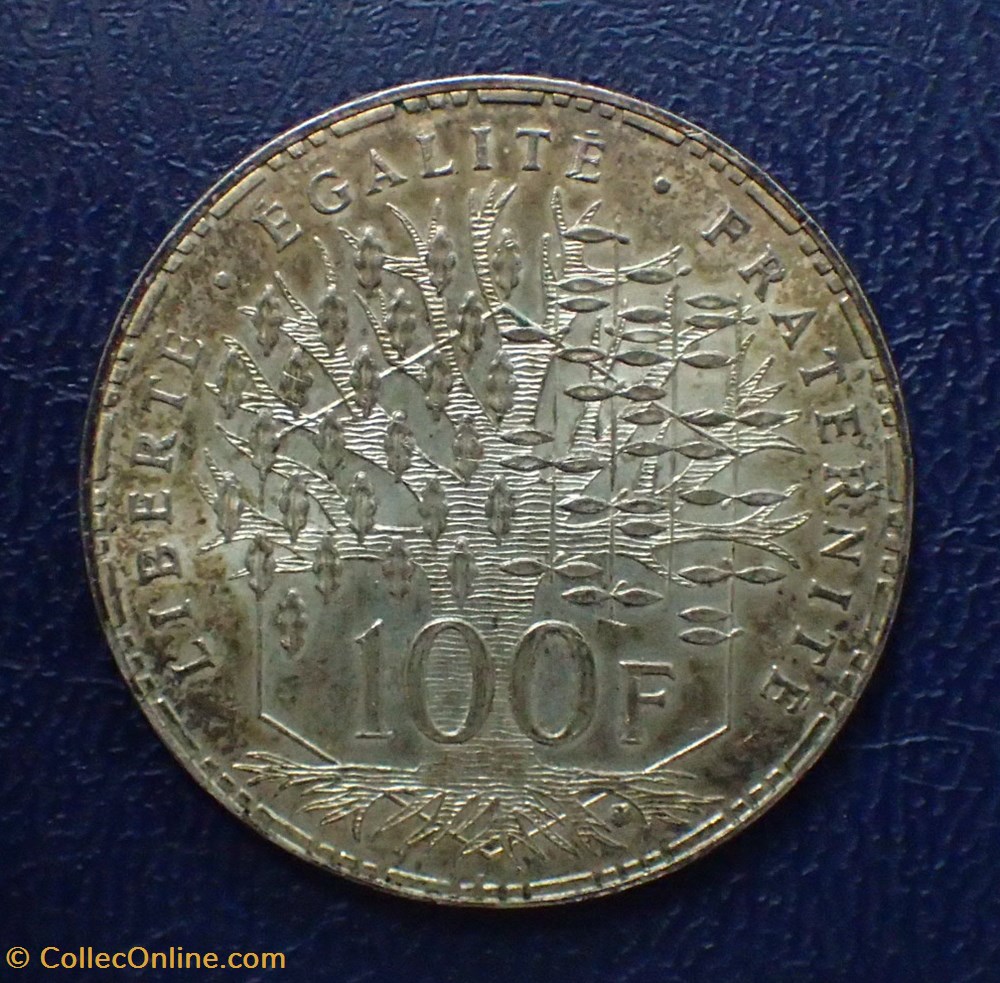 100 FRANCS Panthéon 1983 monnaies france modernes 100 francs pantheon 1983