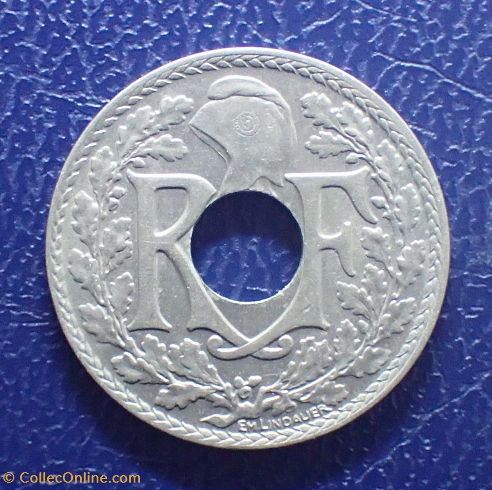 10 CENTIMES 1922 POISSY Lindauer monnaies france modernes 10 centimes 1922 poissy lindauer
