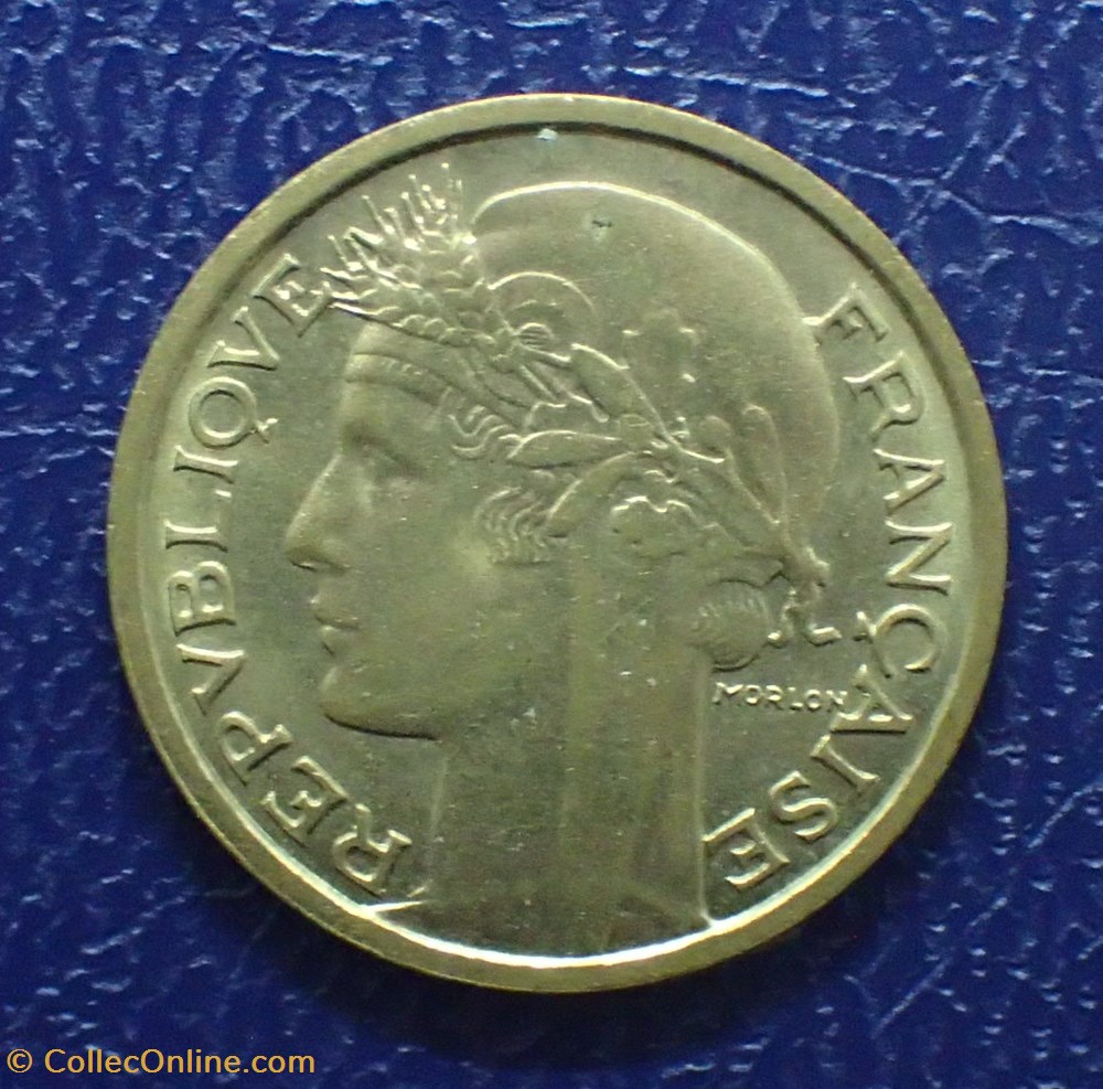 monnaies france a modernes 50 centimes 1939 morlon