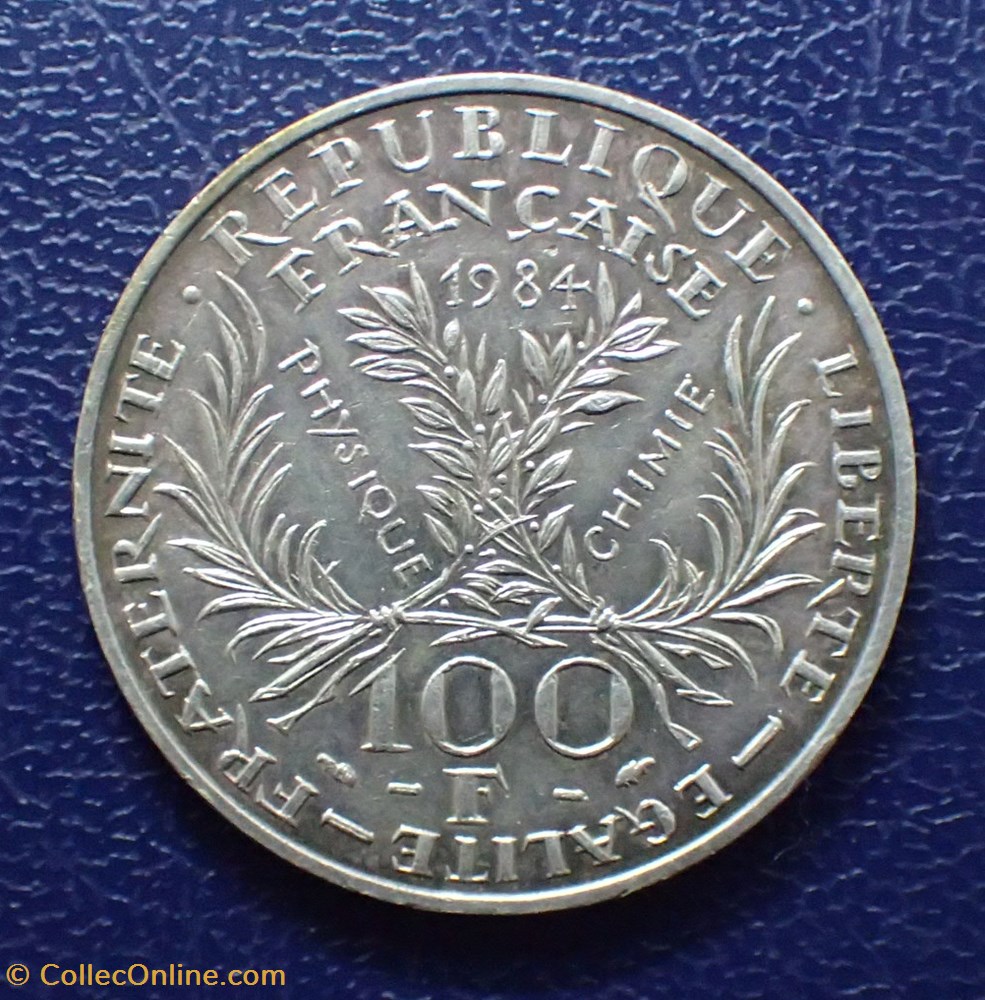 100 FRANCS 1984 Marie Curie monnaie france moderne 100 francs 1984 marie curie