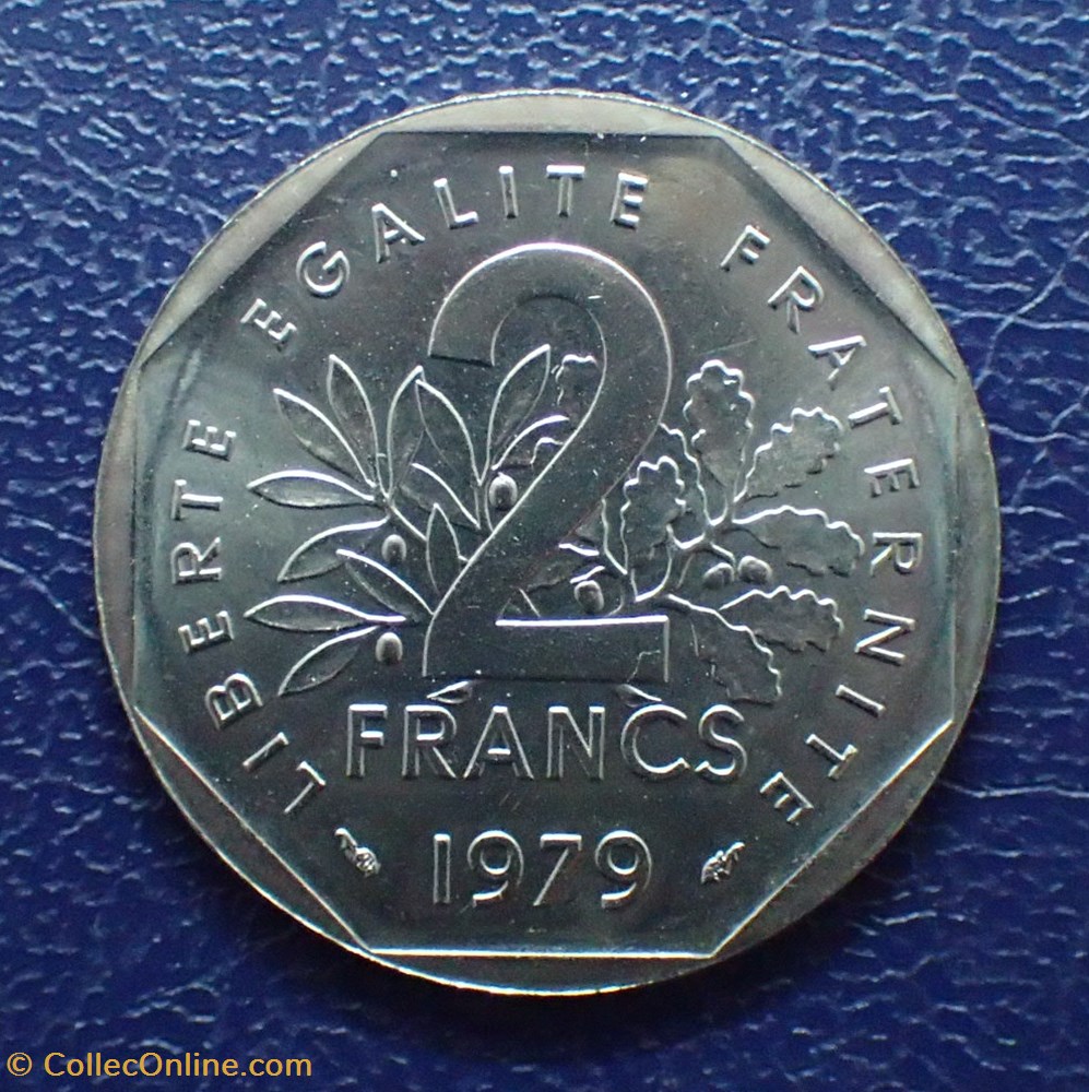 2 FRANCS 1979 Semeuse monnaie france moderne 2 francs 1979 semeuse