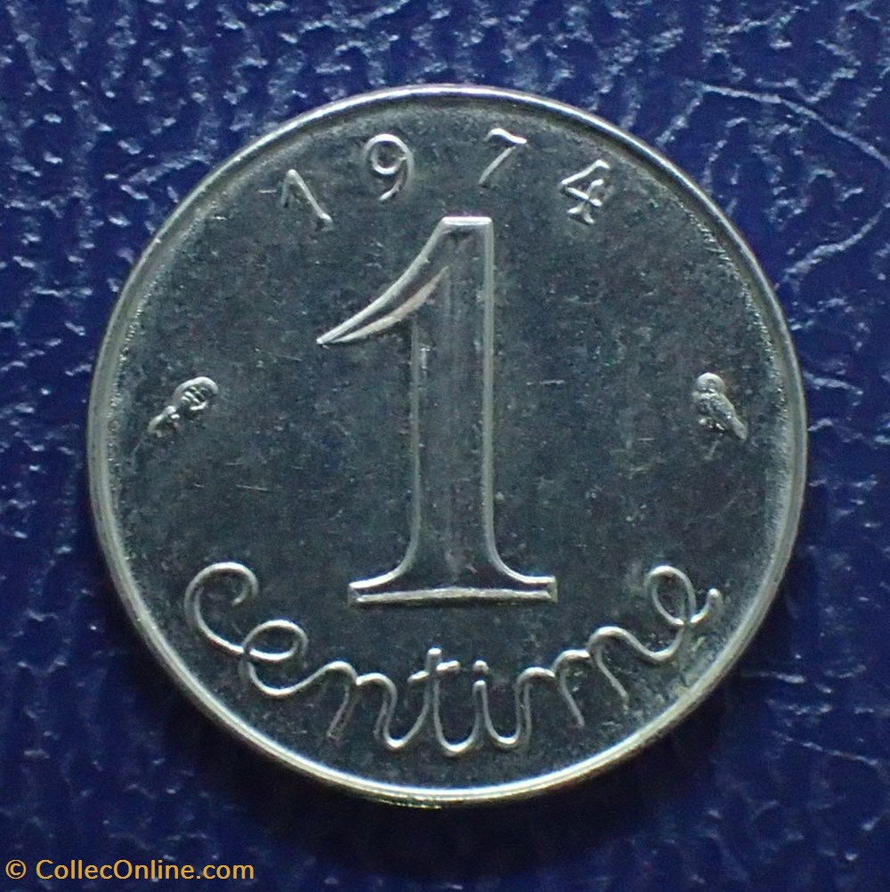 1 CENTIME Epi 1974 chouette monnaies france a modernes 1 centime epi 1974 chouette